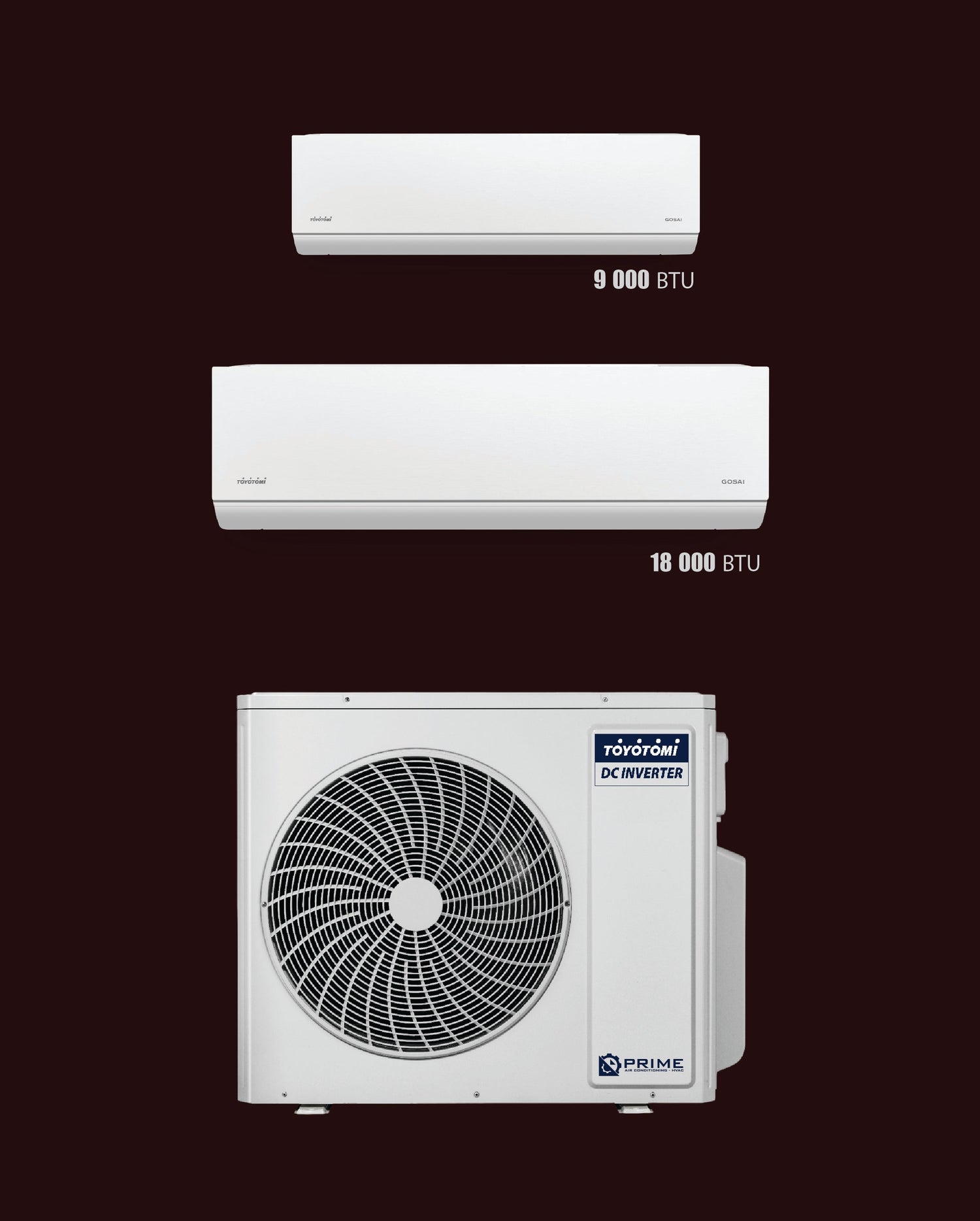 MULTI-SPLIT ME 2 KOKA - TOYOTOMI