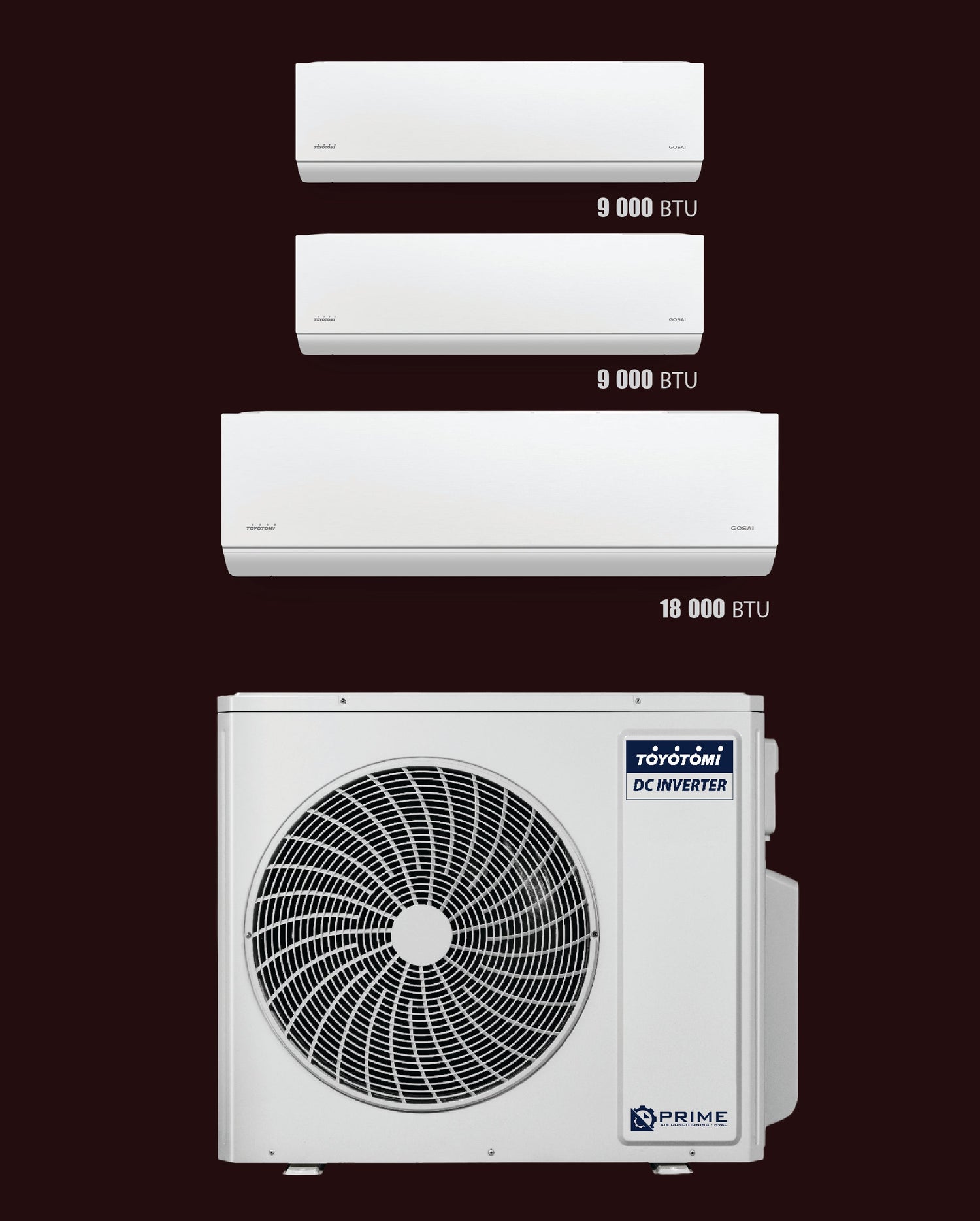 KONDICIONERË MULTI-SPLIT - TOYOTOMI