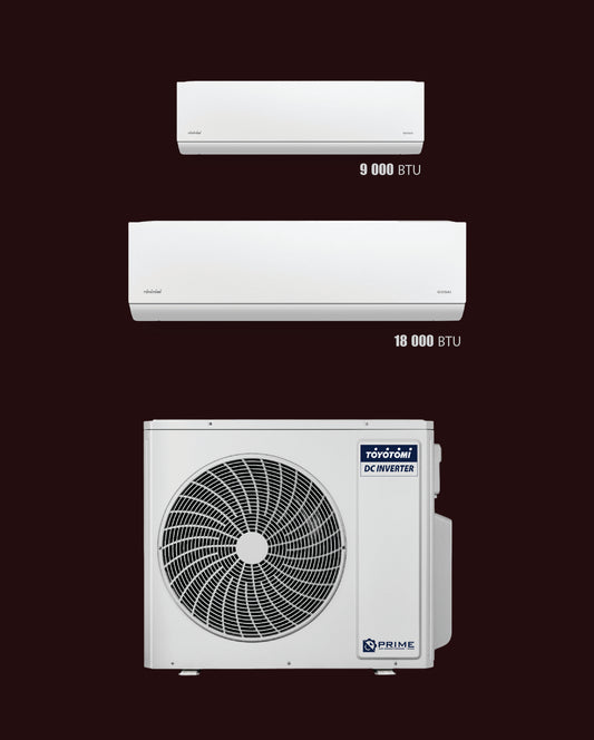 TOYOTOMI - MULTI SPLIT ME 2 KOKA MURAL