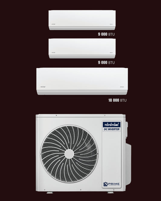 TOYOTOMI - MULTI SPLIT ME 3 KOKA MURAL