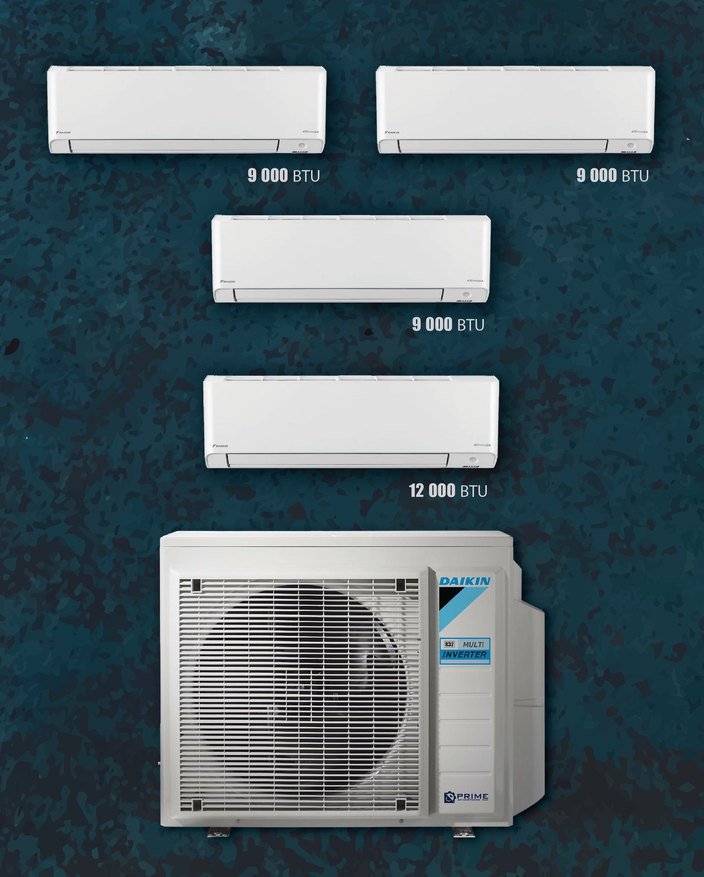 DAIKIN - MULTI SPLIT ME 4 KOKA MURAL
