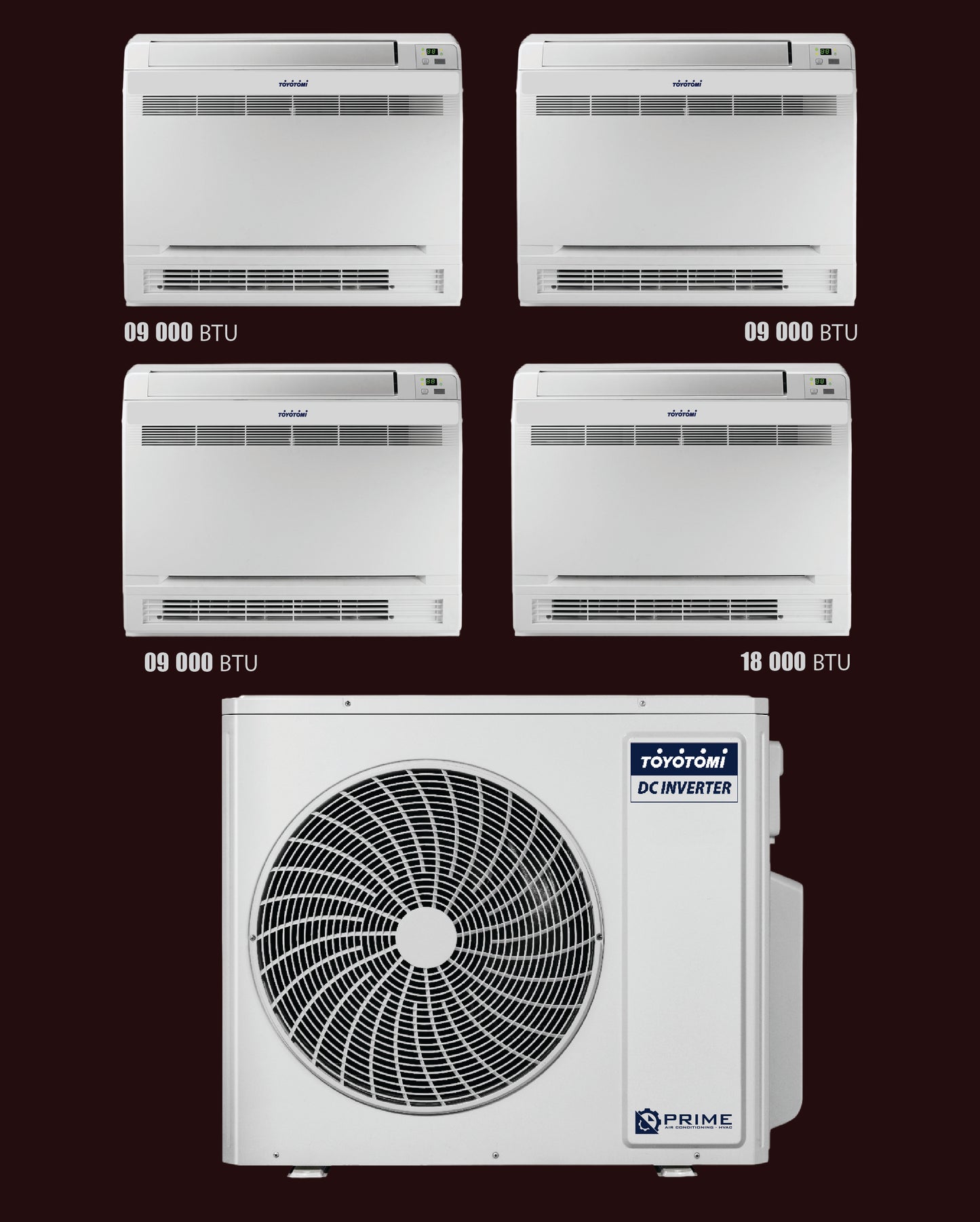 TOYOTOMI - MULTI SPLIT ME 4 KOKA TOKSORË